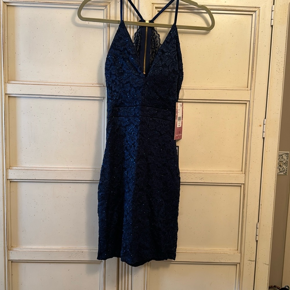 NWT NAVY  BLUE DRESS